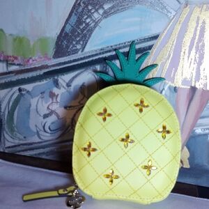 Kate Spade Yellow Pineapple Coin Purse